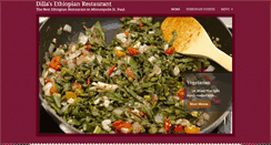 Desktop Screenshot of dillasethiopianrestaurant.com